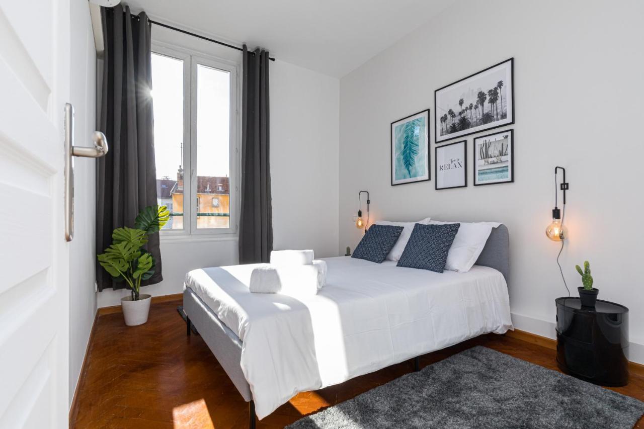 7 Medecin - Place Massena - Central 2P - Lumineux - Climatise Nice Buitenkant foto